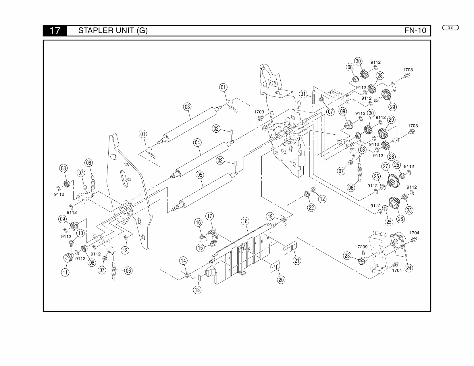 Konica-Minolta Options FN-10 210 Parts Manual-3